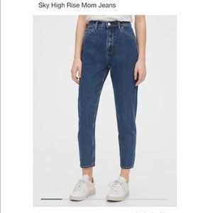 Gap Sky High Mom Jeans